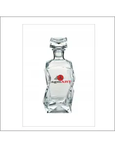 Karafki nadruk UV gadżet logo firmy komplet 10 szt