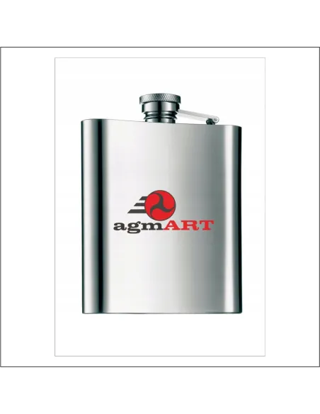 Piersiówki JAKOŚĆ logo firmy gadżet OKAZJA 10 szt.