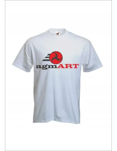 Koszulka z nadrukiem firmowym męska