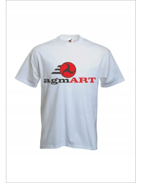 Koszulka z nadrukiem firmowym męska