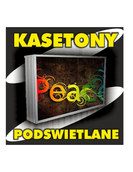 Kaseton jednostronny z grafiką 150x50 cm