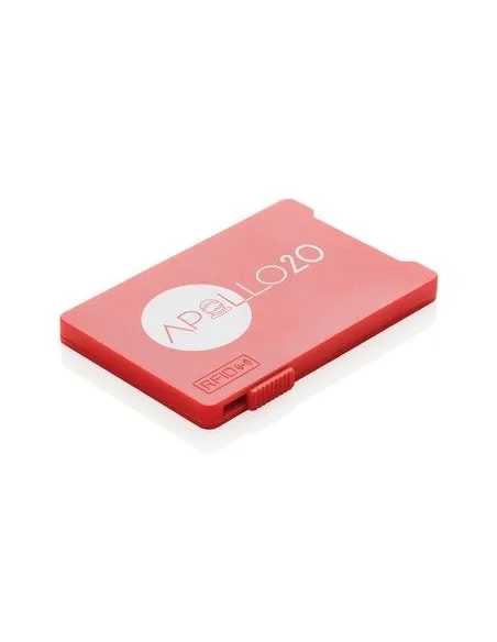 Etui reklamowe na karty kredytowe z nadrukiem UV logo 25 szt