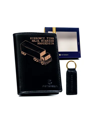 ELEGANCKI portfel + brelok KIEROWCA + inne zawody DUŻY WYBÓR WZORÓW grawer