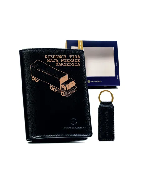 ELEGANCKI portfel + brelok KIEROWCA + inne zawody DUŻY WYBÓR WZORÓW grawer