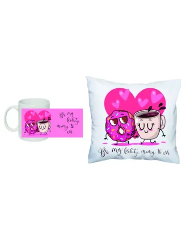 Poduszka kubek zestaw 1+1 z nadrukiem bo my kobiety mamy to coś