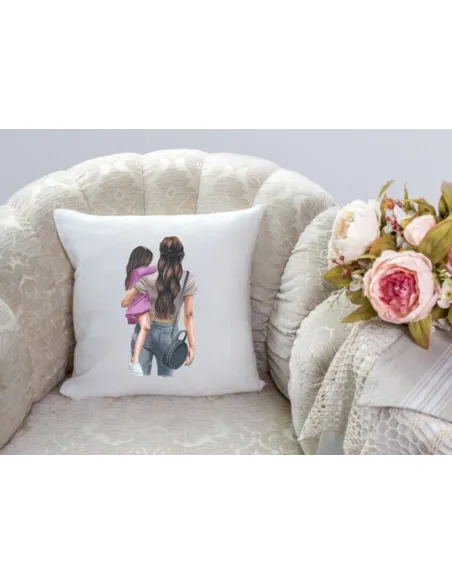 Foto Poduszka kubek Prezent na Dzień Babci i Dziadka zestaw 1+1 z nadrukiem najlepsza babcia imię na świecie