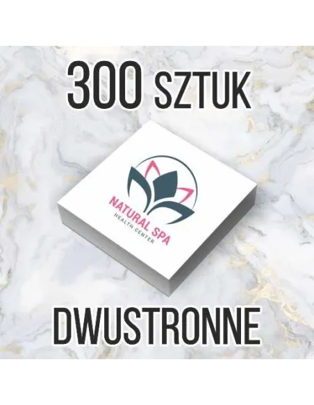 WIZYTÓWKI kwadratowe 300 szt. 48h szybki druk EXPRESS 2 strony
