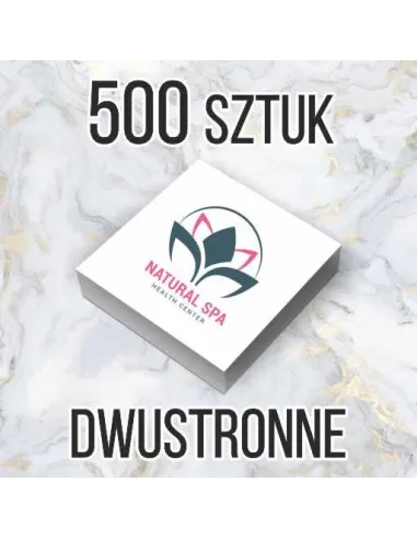 WIZYTÓWKI kwadratowe 500 szt. 48h szybki druk EXPRESS 2 strony