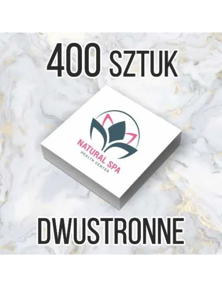WIZYTÓWKI kwadratowe 400 szt. 48h szybki druk EXPRESS 2 strony