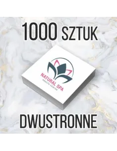 WIZYTÓWKI kwadratowe 1000 szt. 48h szybki druk EXPRESS 2 strony