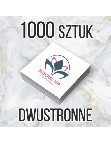 WIZYTÓWKI kwadratowe 1000 szt. 48h szybki druk EXPRESS 2 strony