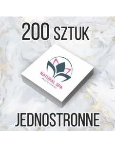 WIZYTÓWKI kwadratowe 200 szt. 48h szybki druk EXPRESS