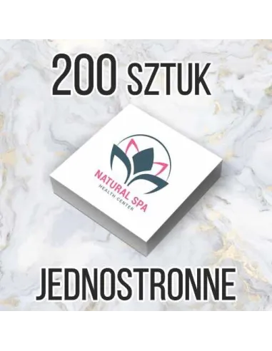 WIZYTÓWKI kwadratowe 200 szt. 48h szybki druk EXPRESS
