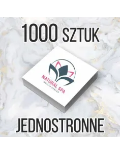 WIZYTÓWKI kwadratowe 1000 szt. 48h szybki druk EXPRESS