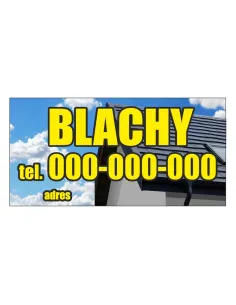 Baner reklamowy gotowe wzory banerów - Blachy