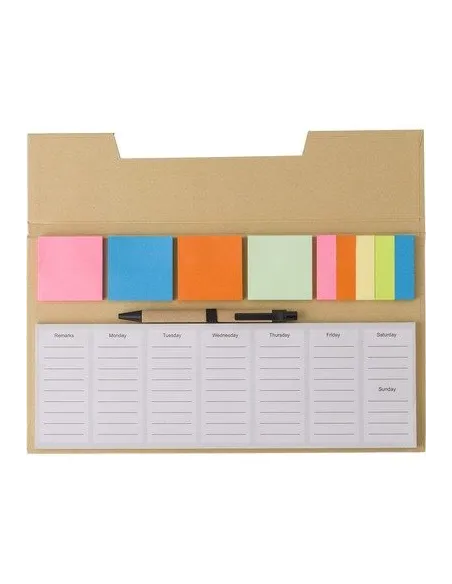 ZESTAW DO NOTATEK KARTECZKI reklamowe z nadrukiem UV LOGO 100 szt