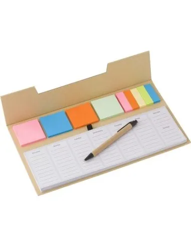 ZESTAW DO NOTATEK KARTECZKI reklamowe z nadrukiem UV LOGO 500 szt