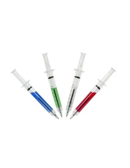 DŁUGOPISY  REKLAMOWE STRZYKAWKA z nadrukiem UV LOGO 200 szt