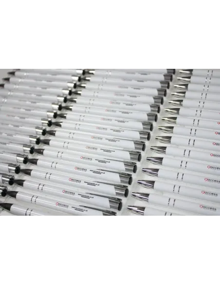 DŁUGOPIS REKLAMOWY W ETUI z nadrukiem UV LOGO 10 szt