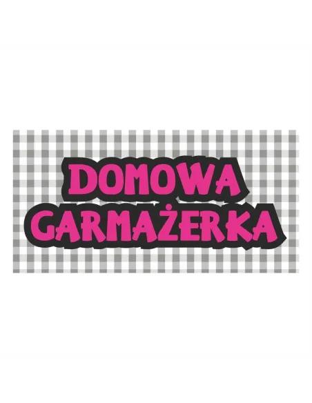 Baner reklamowy gotowe wzory banerów - Domowa garmażerka