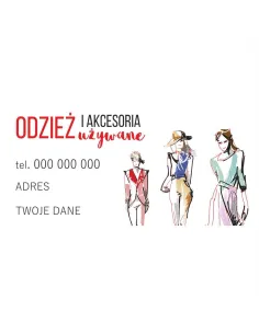 Baner reklamowy gotowe wzory banerów - Odzież i akcesoria używane