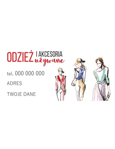 Baner reklamowy gotowe wzory banerów - Odzież i akcesoria używane
