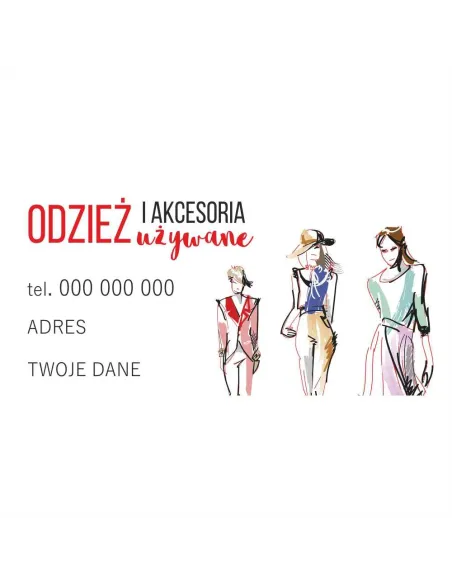 Baner reklamowy gotowe wzory banerów - Odzież i akcesoria używane