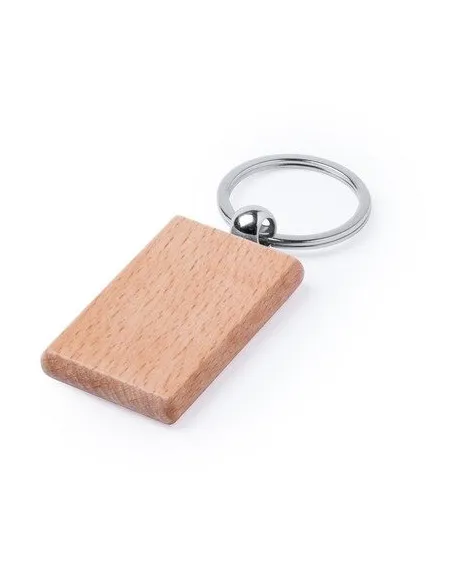 Drewniany brelok reklamowy z nadrukiem UV LOGO  25 szt