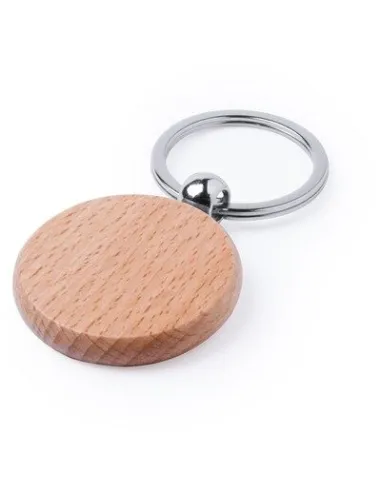 Drewniany brelok reklamowy z nadrukiem UV LOGO  50 szt