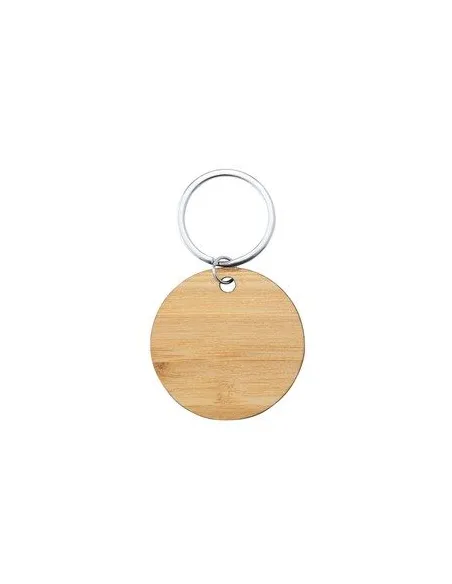 BAMBUSOWY BRELOK  REKLAMOWY  z nadrukiem UV LOGO  200 szt