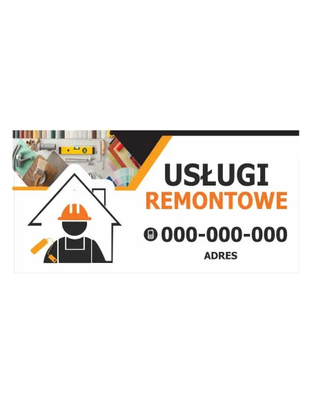 Baner reklamowy gotowe wzory banerów - Usługi remontowe