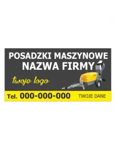 Baner reklamowy gotowe wzory banerów - Posadzki maszynowe