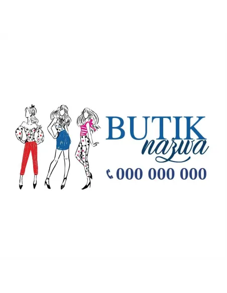 Baner reklamowy gotowe wzory banerów - Butik