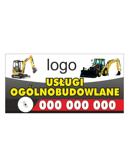 Baner reklamowy gotowe wzory banerów -Usługi ogólnobudowlane
