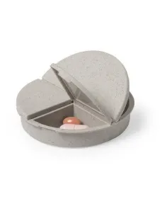 BAMBUSOWY POJEMNIK REKLAMOWY NA TABLETKI z nadrukiem UV LOGO 25  szt