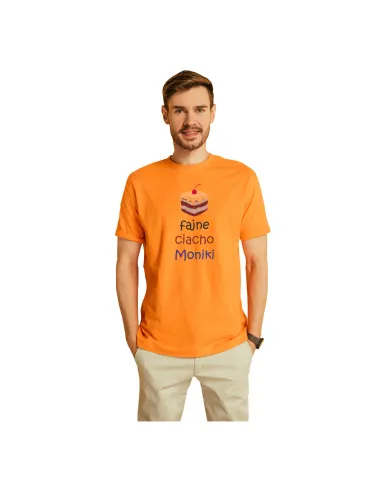 Koszulka z nadrukiem fajne ciacho imię