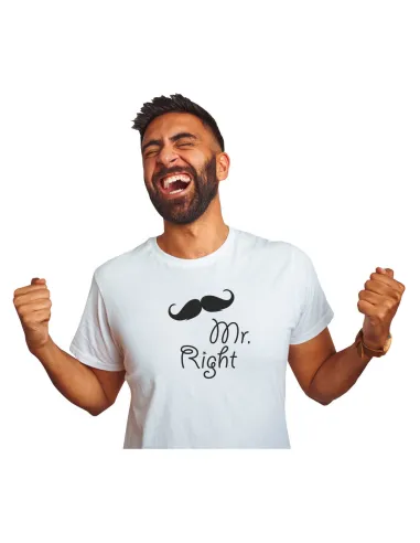 Koszulka z nadrukiem Mr. always Right