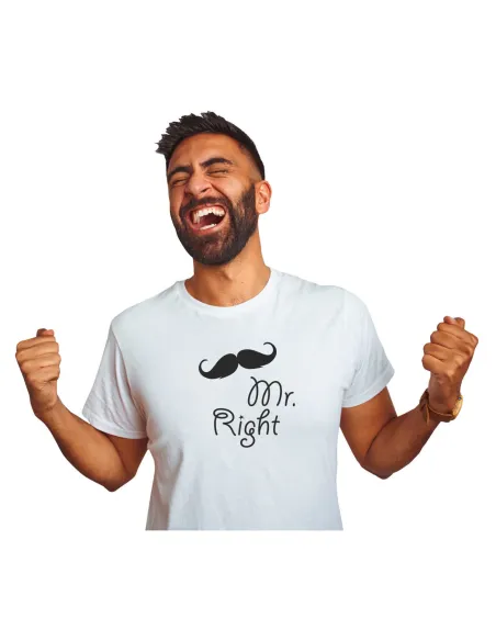 Koszulka z nadrukiem Mr. always Right