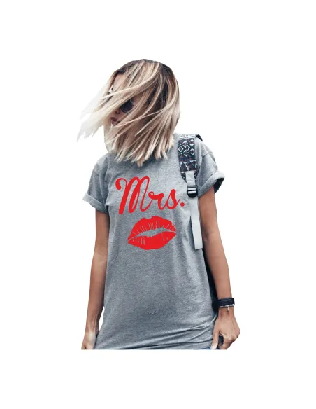 Koszulka z nadrukiem Mrs.