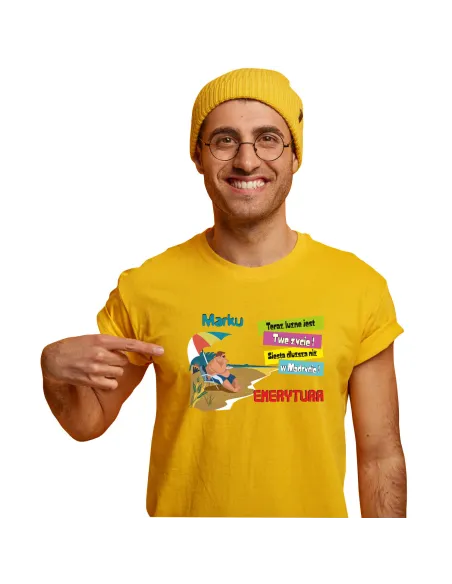 Koszulka z nadrukiem emerytura