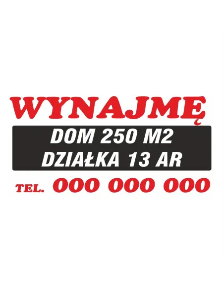 BANERY GOTOWE sprzedam wynajmę do wynajęcia sprzedam działkę mieszkanie