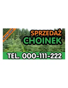BANER SPRZEDAŻ CHOINEK