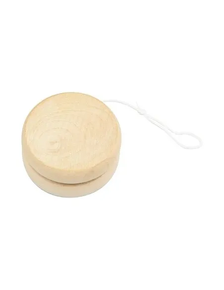 DREWNIANE JO-JO REKLAMOWE z nadrukiem UV LOGO 25  szt