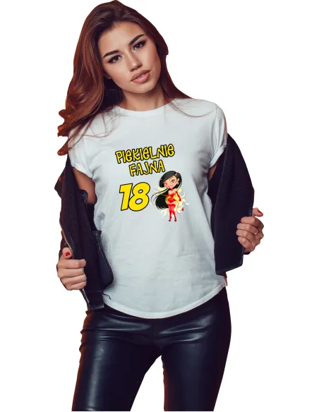 KOSZULKA DLA KOBIETY PREZENT NA URODZINY 16 do 70