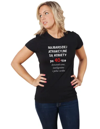KOSZULKA DAMSKA prezent na Urodziny 30 40 50 60