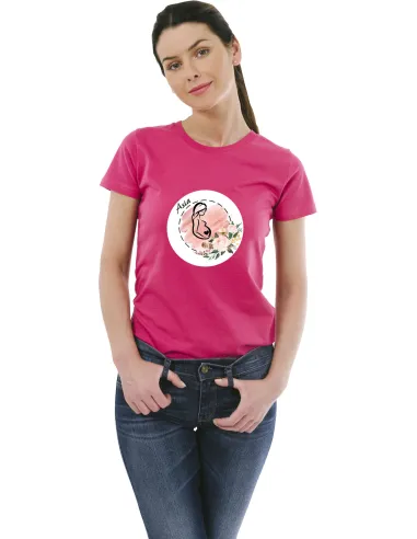 Koszulka z imieniem PREZENT dla MAMY CIĄŻA DZIECKO