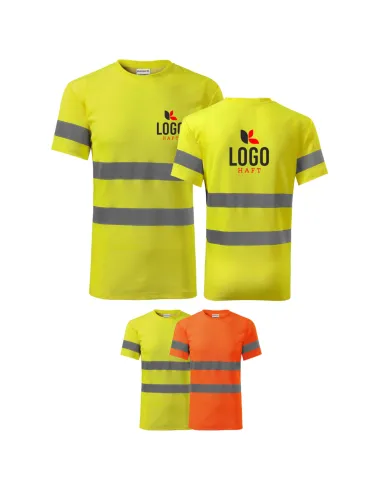 Koszulka OSTRZEGAWCZA ADLER PROTECT z nadrukiem