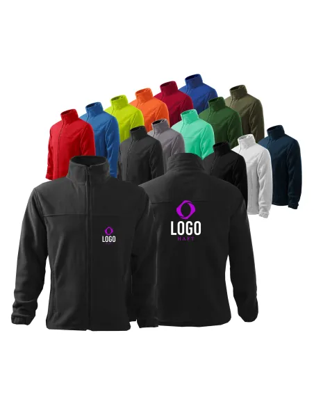 POLAR męski z własnym HAFTEM LOGO FIRMY Bluza