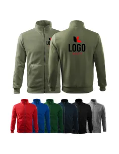 BLUZA MĘSKA Z WŁASNYM HAFTEM NADRUKIEM LOGO x10