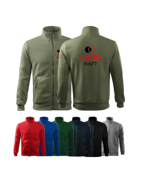 BLUZA MĘSKA dla firmy z haftem LOGO NADRUKIEM